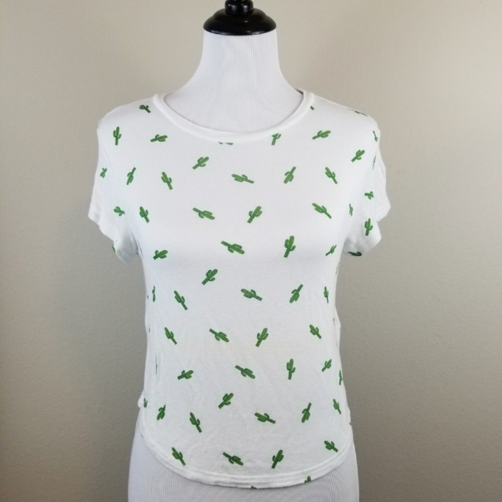 Divided H & M Cactus Graphic Tee